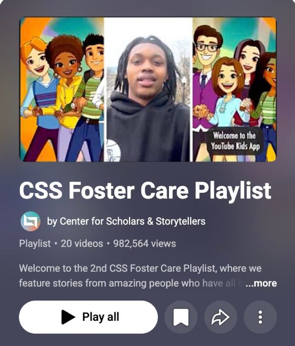 YouTube Kids Foster Care Playlist